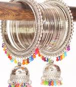 Silver bangles-and-bracelets