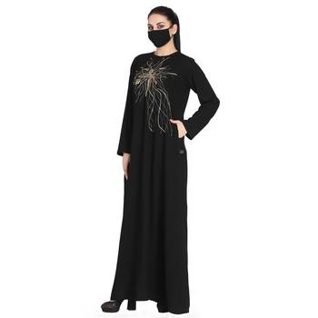 Mushkiya-Abaya Fit - Dress With Handwork Embellishments. 3