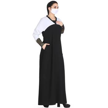 Mushkiya-Abaya Fit - Dress In Dual Color. 3