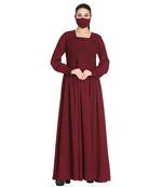 Mushkiya-Beautiful Dress In Abaya Fit.