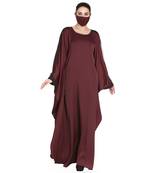 Mushkiya-kashibo Kaftan With Lacework.