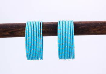 Sky blue bangles-and-bracelets 1