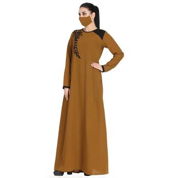 Mushkiya-Abaya Fit - Dress With Handwork Embellishments. 3