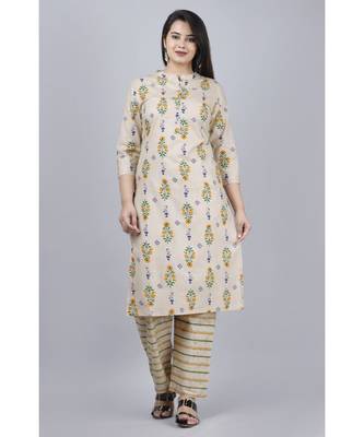 Women's cotton kurta and palazoo  set 1