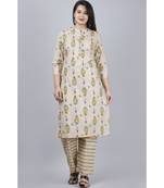 Women's cotton kurta and palazoo  set