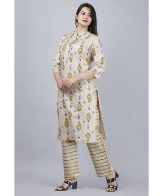 Women's cotton kurta and palazoo  set 3