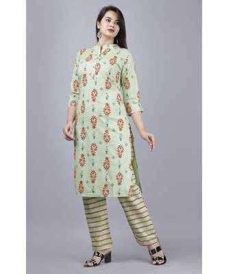 Women's cotton kurta and palazoo  set 1
