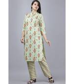 Women's cotton kurta and palazoo  set