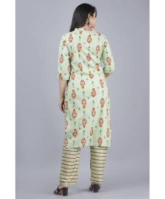 Women's cotton kurta and palazoo  set 4