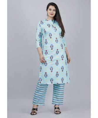 Women's cotton kurta and palazoo  set 1