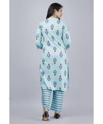 Women's cotton kurta and palazoo  set 3