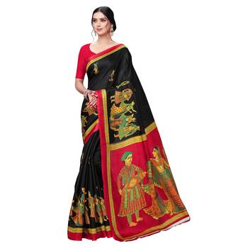 kalamkari khadi silk  saree 1