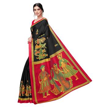 kalamkari khadi silk  saree 2