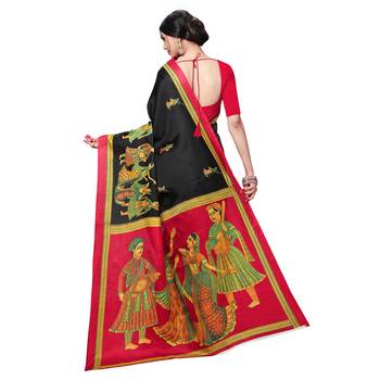 kalamkari khadi silk  saree 3