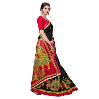 kalamkari khadi silk  saree 4