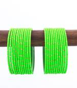 Green bangles-and-bracelets