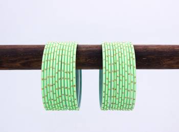 Green bangles-and-bracelets 1