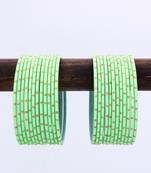 Green bangles-and-bracelets