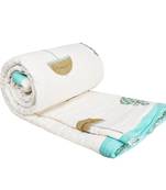 100% Cotton Jaipuri Blanket Double Size Multi color Razai Quilts 