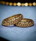 Gold bangles-and-bracelets