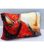 JMK Microfiber Filled Pillow (Spiderman)