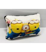 JMK Microfiber Filled Pillow ( Minions)