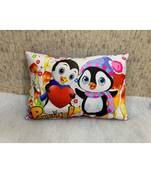 JMK Microfiber Filled Pillow (Penguines)