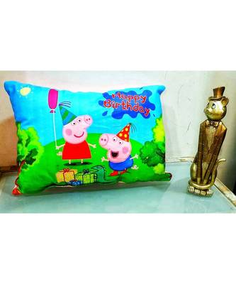 JMK Microfiber Filled Pillow (Peppa Pig) 1