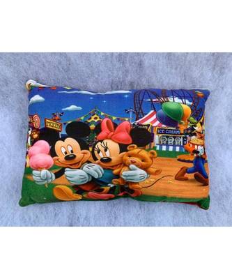 JMK Microfiber Filled Pillow (Mickey Minnie) 1
