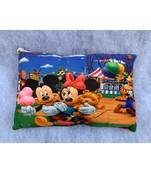 JMK Microfiber Filled Pillow (Mickey Minnie)