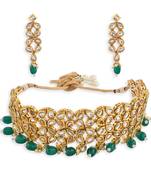 Designer Kundan Choker Necklace Set