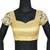 Gold dust. Tissue readymade-blouse