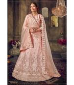 Embroidered Silk Gotta Patti Lehenga Choli With Net Dupatta With Unstiched Blouse