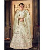 Embroidered Silk Gotta Patti Lehenga Choli With Net Dupatta With Unstiched Blouse