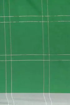Green woven blended cotton saree with blouse