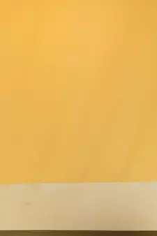 Yellow woven blended cotton saree with blouse