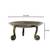 Home Table Top Decorative Antique Hand Painted Tea Light Candle Holder Wrought Iron Candle Stand (2 X 4.5 Inch)