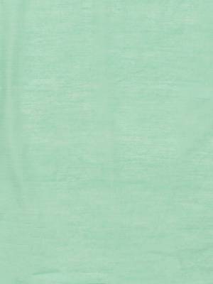 Green woven blended cotton saree with blouse 5