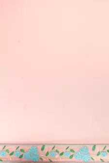 Pink embroidered georgette saree with blouse