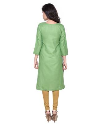 Kasab Neck Embroidered Kurti 2