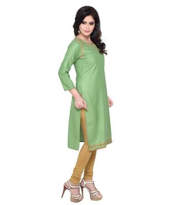 Kasab Neck Embroidered Kurti 4