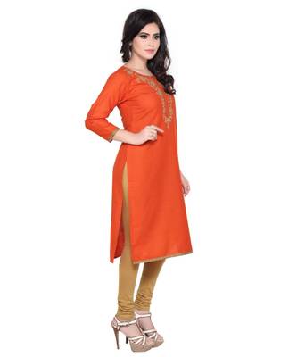 Self Design Kasab Embroidered Kurti 4