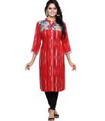 Printed Gol Gala Rayon Kurti