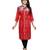 Printed Gol Gala Rayon Kurti