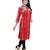 Printed Gol Gala Rayon Kurti