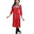 Printed Gol Gala Rayon Kurti