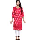 Standard Salab Silk Printed Kurti