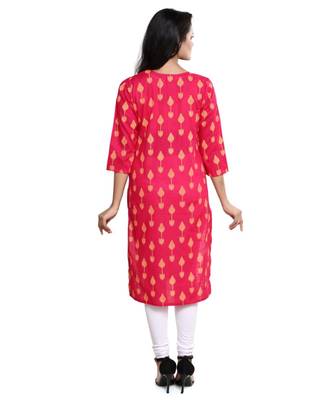 Standard Salab Silk Printed Kurti 2