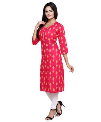 Standard Salab Silk Printed Kurti 4
