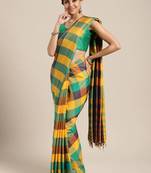 Purple woven uppada silk saree with blouse